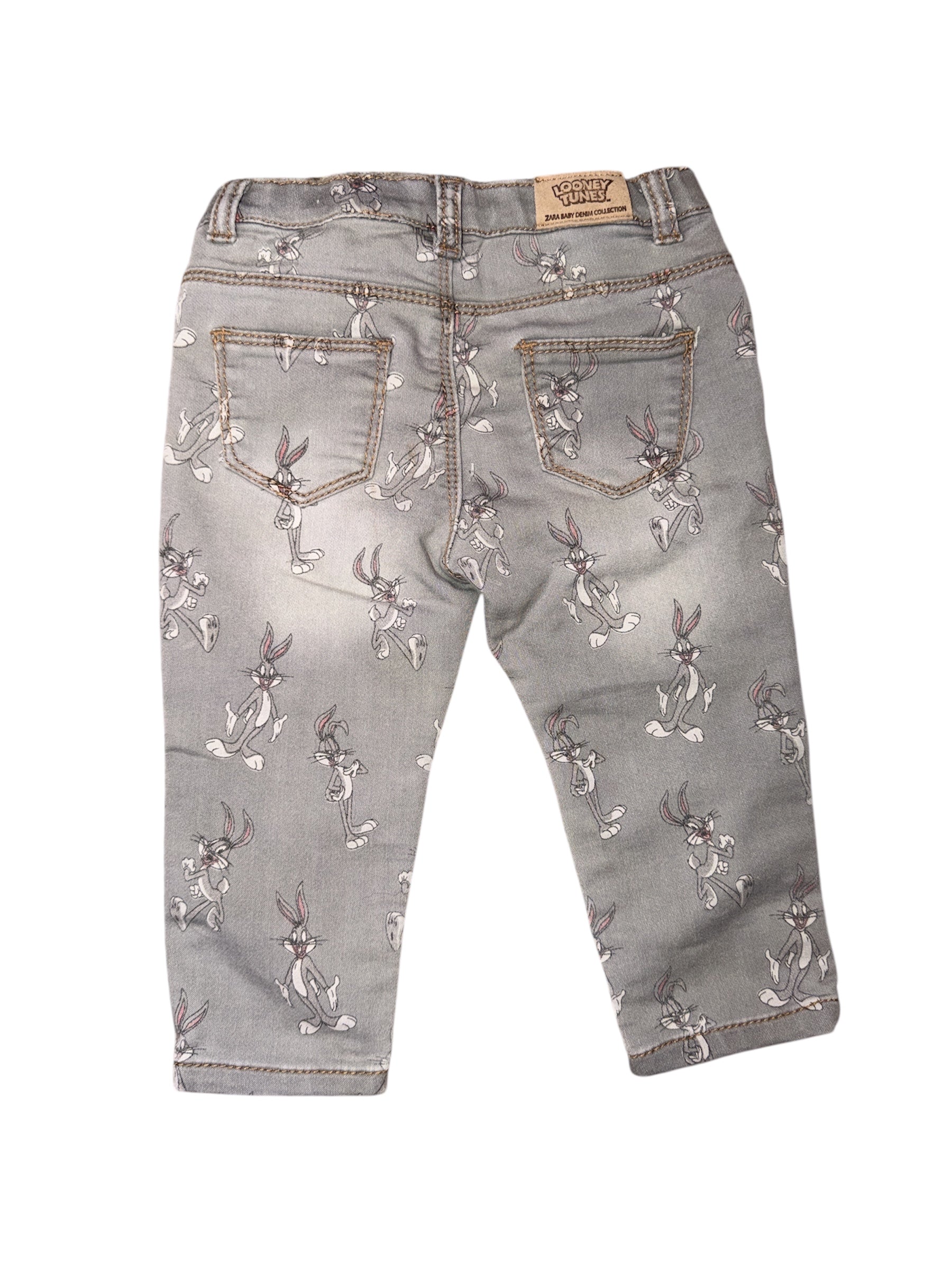 Zara X Looney Tunes Size 12/18M Bugs Bunny Jeans $7